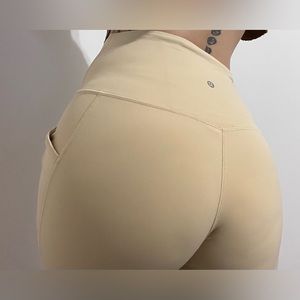 Lululemon high-rise align with pockets size 12
